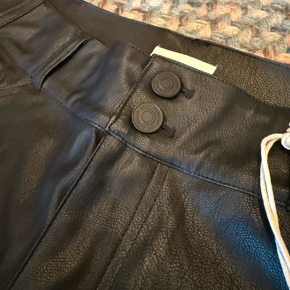 KanCan Faux Leather Skinny Straight Jeans NWT - Picture 7 of 11